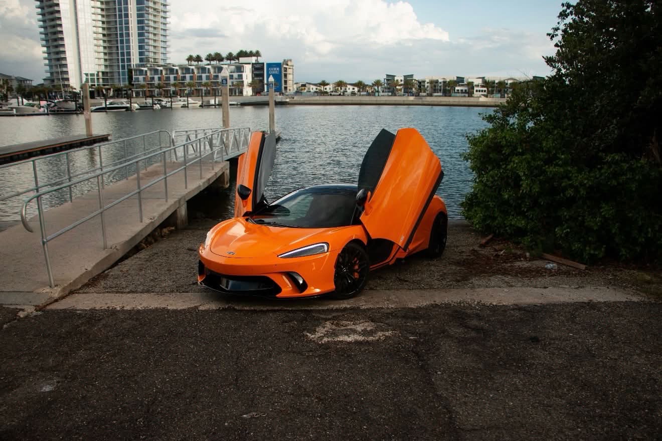 Orange McLaren GTS