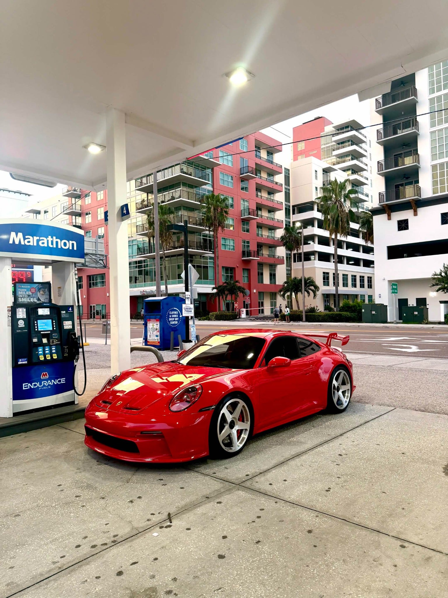 Red Porsche 911